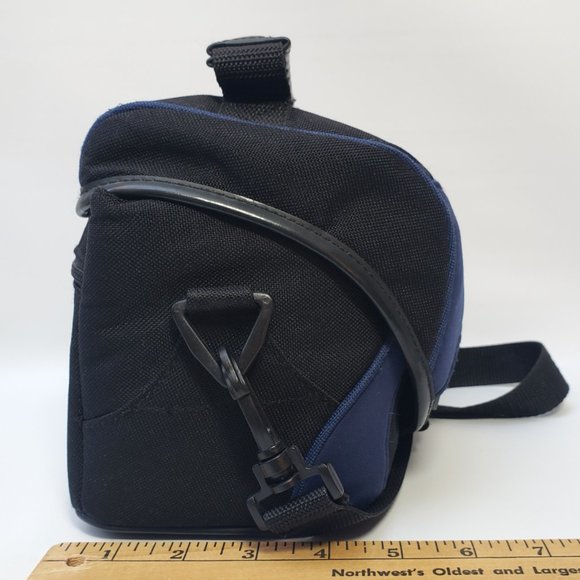 Fellowes Body Glove Camera Bag Padded with Shoulder Strap Pockets Blue Black - Picture 12 of 14